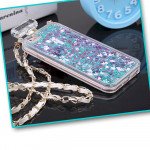 Wholesale iPhone 6S / 6 Perfume Bottle Glitter Shake Star Dust Necklace Case (Green)